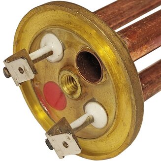 ТЭН 65180069 (RCA (RCF), 1500 Вт, L=290 мм, D=48 мм, M5, трубка под датчик 8 мм) для водонагревателей Ariston
