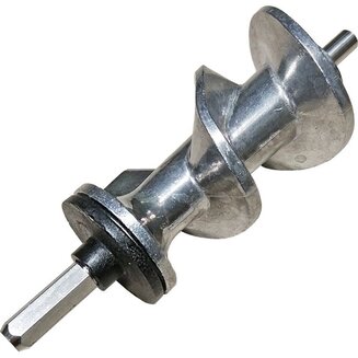 Шнек SS-989487-C (металл, L=128 мм) для мясорубок Moulinex и Tefal