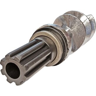 Шнек 4195614-C (L=148 мм, с втулкой в сборе) для мясорубок Braun