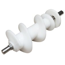 Шнек SS-989487 (пластик, L=128 мм) для мясорубок Moulinex и Tefal