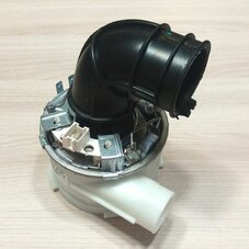 ТЭН 520796 (1650 Вт, с улиткой насоса в сборе) для посудомоечных машин Indesit, Hotpoint-Ariston и Whirlpool