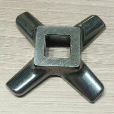 Нож KW658522 (отверстие квадрат 10.5 мм, D=55 мм, H=10 мм) для мясорубок Kenwood