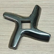 Нож (отверстие квадрат 7.5 мм, D=45 мм, H=5 мм) для мясорубок Moulinex