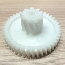 Шестерня MM0337W-C (D=66/23 мм, H=32.2 мм, d=7 мм, 9/41 косых зубьев) для мясорубок Bosch, Siemens, Zelmer