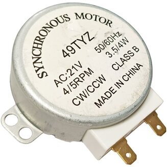 Двигатель поддона 49TYZ (21 V, 4 W, 4/5 rpm) для СВЧ