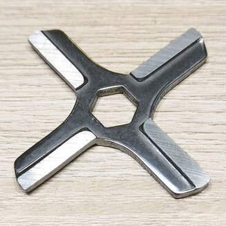 Нож MS-4775250 (отверстие шестигранник 8 мм, D=46.5 мм, H=3 мм) для мясорубок Moulinex