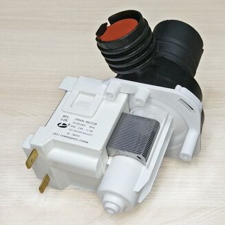 Сливной насос PMP500ZN LEILI 30W с улиткой для посудомоечных машин Electrolux, Zanussi, AEG
