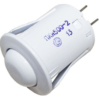Кнопка розжига ПКН-500-2-3 (белая) для плит Дарина