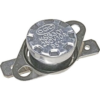 Термостат KSD-301 95°C (температура срабатывания 95 градусов, 10A, 250V) для СВЧ