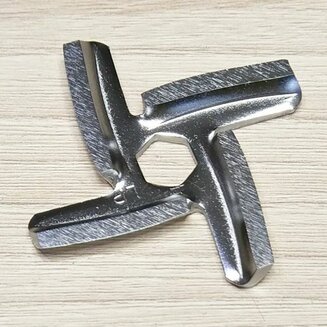 Нож 8749531 (отверстие шестигранник 8 мм, D=51 мм, H=9.7 мм) для мясорубок Polaris
