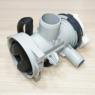 Сливной насос EAU63743802 с улиткой в сборе для стиральных машин LG
