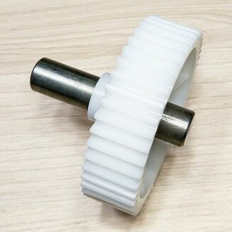 Шестерня MS-5775457 (D=82/16 мм, H=72/22 мм, 46 прямых зубьев, 6-гр. внутр.) для мясорубок Moulinex HV2, Tefal
