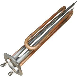 ТЭН 10059 (RF, 2000 Вт, L=290 мм, D=64 мм, клеммы "под винт", зам. 20059)