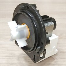 Насос сливной Leili BPX2-137 (3 винта, разъем назад) для стиральных машин Indesit и Hotpoint-Ariston