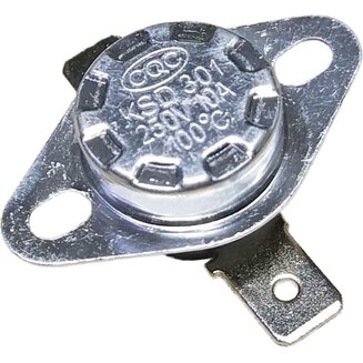 Термостат KSD-301 100°C (температура срабатывания 100 градусов, 10A, 250V) для СВЧ