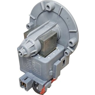 Насос сливной 30W (3 винта, разъем назад) для стиральной машины