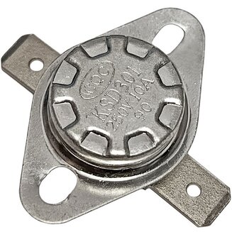 Термостат KSD-301 90°C (температура срабатывания 90 градусов, 10A, 250V) для СВЧ