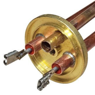 ТЭН AK00008 Asker (RCA, 1500 Вт, L=265 мм, D=48 мм, трубка под датчик 7 мм) для водонагревателей