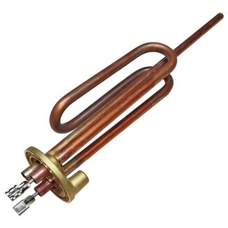 ТЭН AK00008 Asker (RCA, 1500 Вт, L=265 мм, D=48 мм, трубка под датчик 7 мм) для водонагревателей