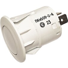 Кнопка розжига ПКН-500-2-4 (белая) для плит Дарина