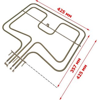ТЭН духовки COK120ZN (2700 Вт=1000+1700) для плит AEG, Zanussi, Electrolux