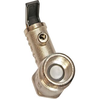 Клапан обратный предохранительный SP00002 (1/2", 7 Бар, с ручкой аварийного слива) для водонагревателя