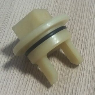 Втулка шнека 418076 (оригинал, с отверстием) для мясорубок Bosch и Siemens
