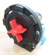 Сливной насос Plaset 072710 (8 защелок, клеммы назад) для стиральных машин