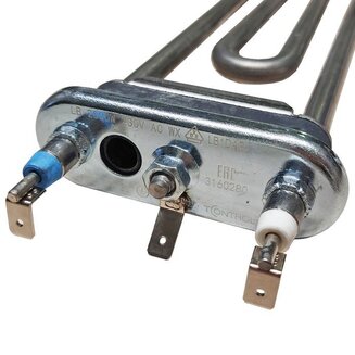 ТЭН 3160280 T-CONTROLS (2000 Вт, длина 200 мм, с отв.) для стиральных машин Bosch, Siemens