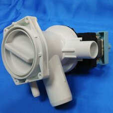 Насос сливной MAINOX 10ma74 (с улиткой, разъем назад) для стиральных машин Bosch и Siemens