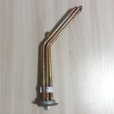 ТЭН 3401478 (RF, 2000 Вт =1000+1000, L=300 мм, D=64 мм, двойной, изогнутый, 1 контур нагрева) для водонагревателей