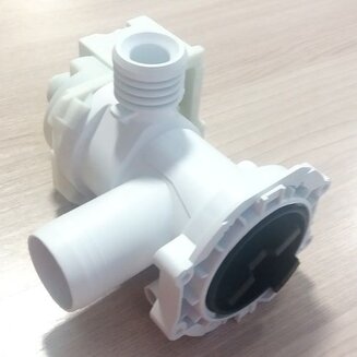 Сливной насос 309709 Copreci с корпусом (улиткой) для стиральных машин Indesit и Hotpoint-Ariston